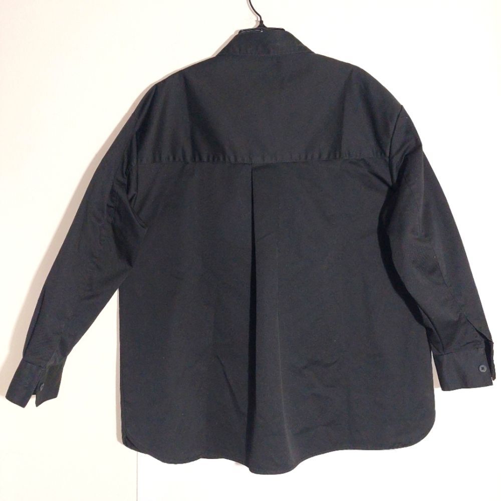 Asos Design Women's Oversized Thick Cotton Blend Shirt EUC - Picture 7 of 15